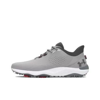 Under Armour UA Drive Pro Golf Anti Slip Wear Resistant Low Top Golf Shoes Men's Gray