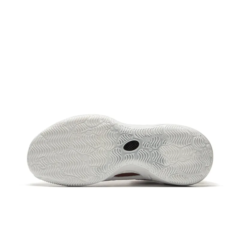 LiNing CJ 3 Anti Slip And Wear Resistant Lightweight Rebound Low Top Basketball Shoes Men's Milk Coffee White-6