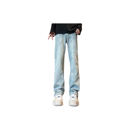 RENBEN Jeans Unisex Yellow Mud