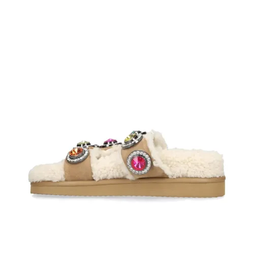 Kurt Geiger London Slide Slippers Women's Beige