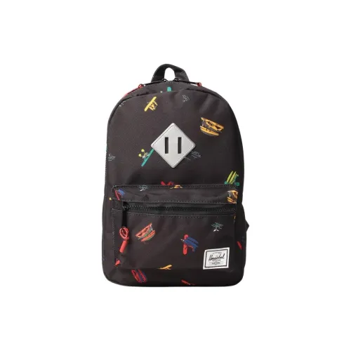 Herschel Polyester Backpack Regular Men's Black