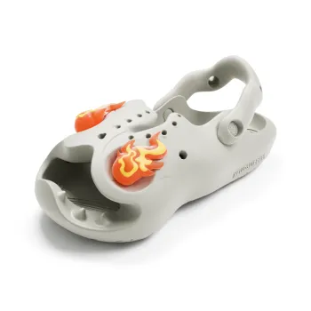 HelloSlippers Mr. Skully Slip-Resistant Flame Zombie Slide Slippers Unisex