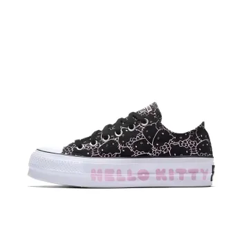 Converse Chuck Taylor All Star Clean Lift Low Hello Kitty Black Women's
