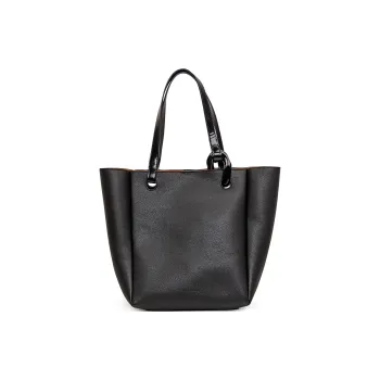 JW Anderson Corner Logo Debossed Tote Bag