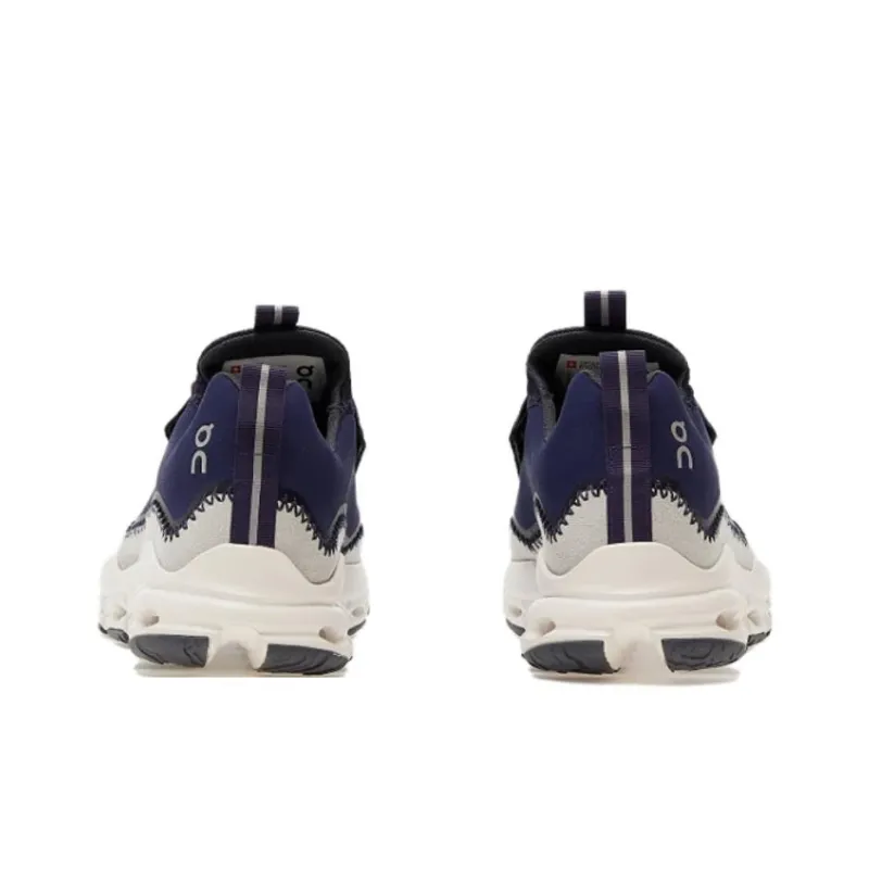 On Cloudaway Running Shoes Women's Low Top Ink Black/White-3