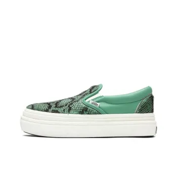 Vans Vault Slip On Super ComfyCush Lx Green Snakeskin 'Green Black' Women's