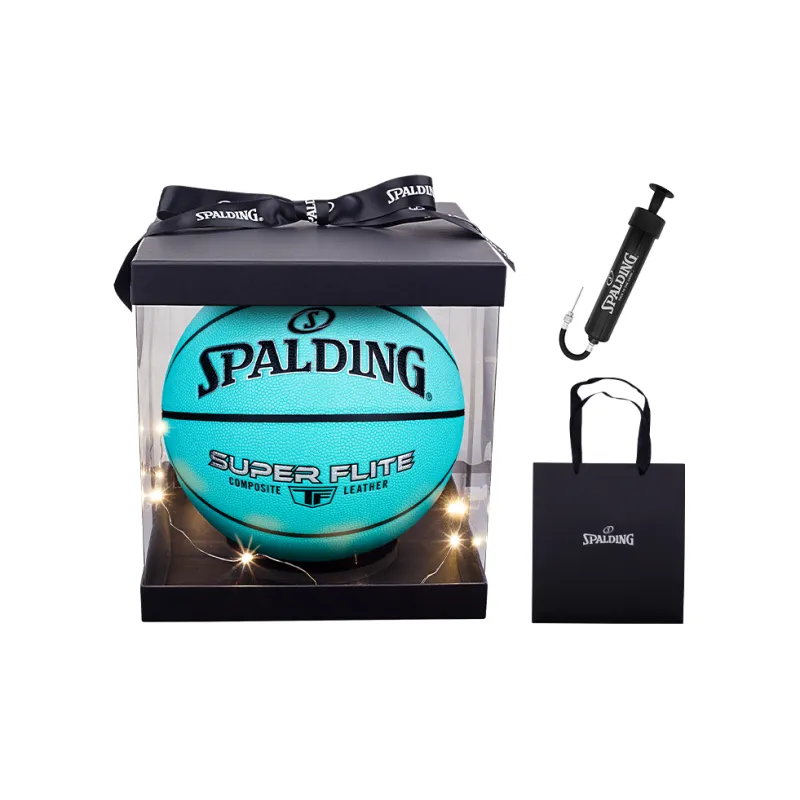 SPALDING TF Excellence Series PU Basketball Blue Size 7 Training Unisex-5