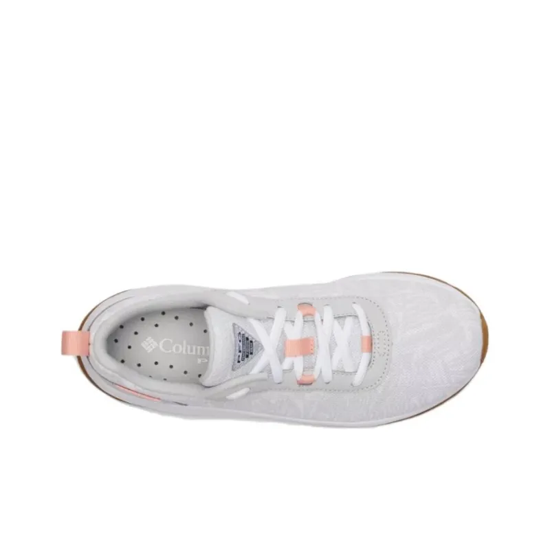 Columbia PFG Tamiami Waterproof And Wear-resistant Low-Top Outdoor Shoes Women's White Gray-2