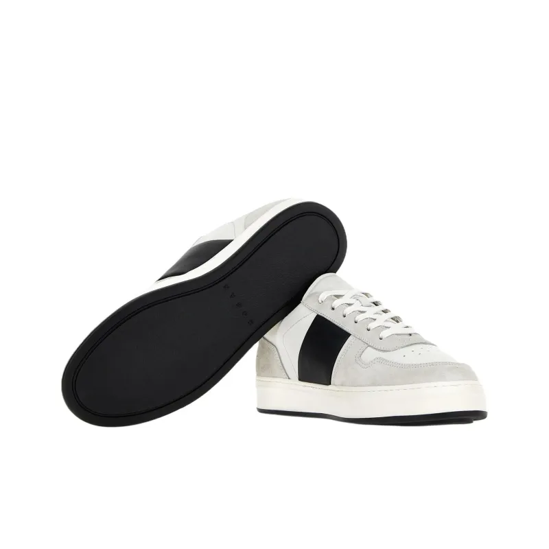 HOGAN H668 Logo Printed Lace Up Sneakers-5
