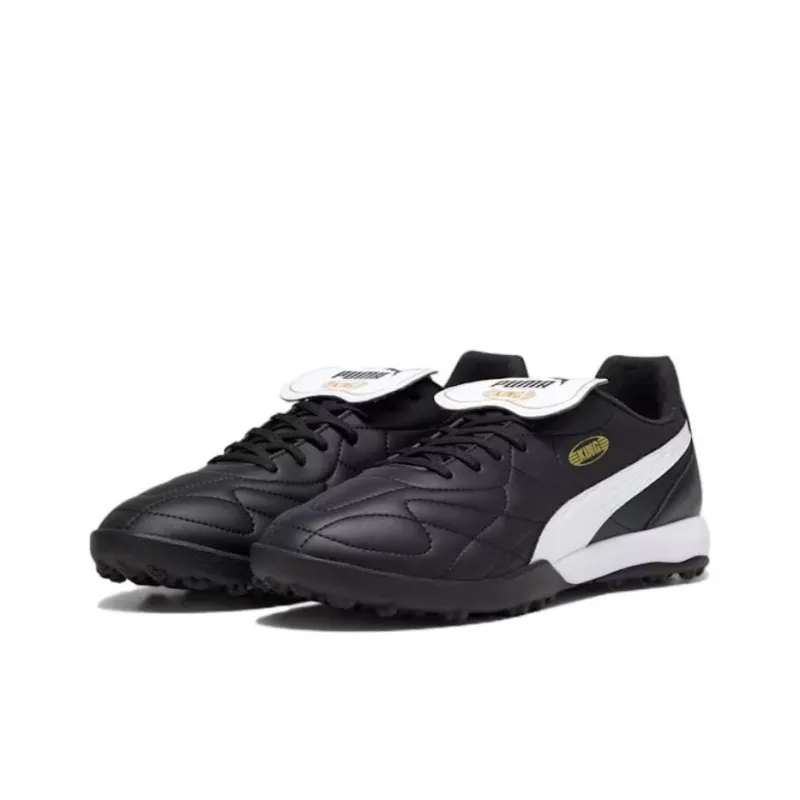 PUMA King TT Rubber Broken Studs Cushioning, Wear Resistant Soccer Shoes Unisex Black-2