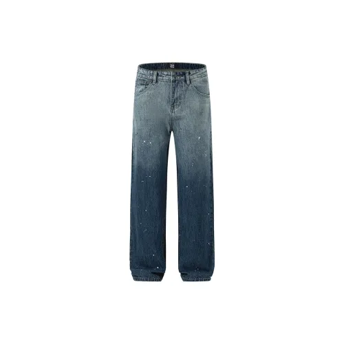 GTRG Jeans Unisex Blue