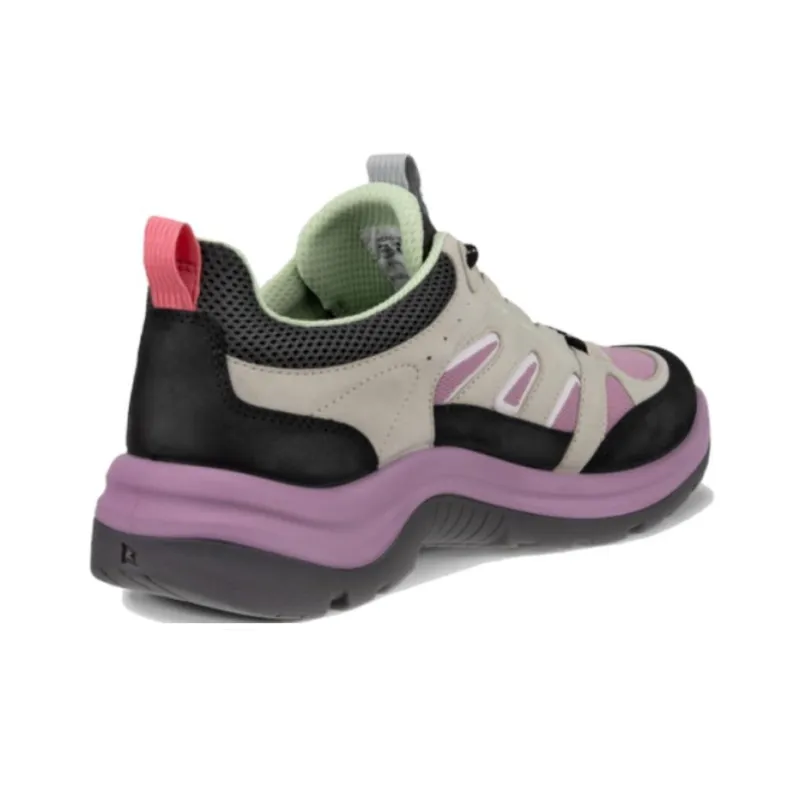 Ecco Low-Top Outdoor Shoes Women's Gray Purple-3