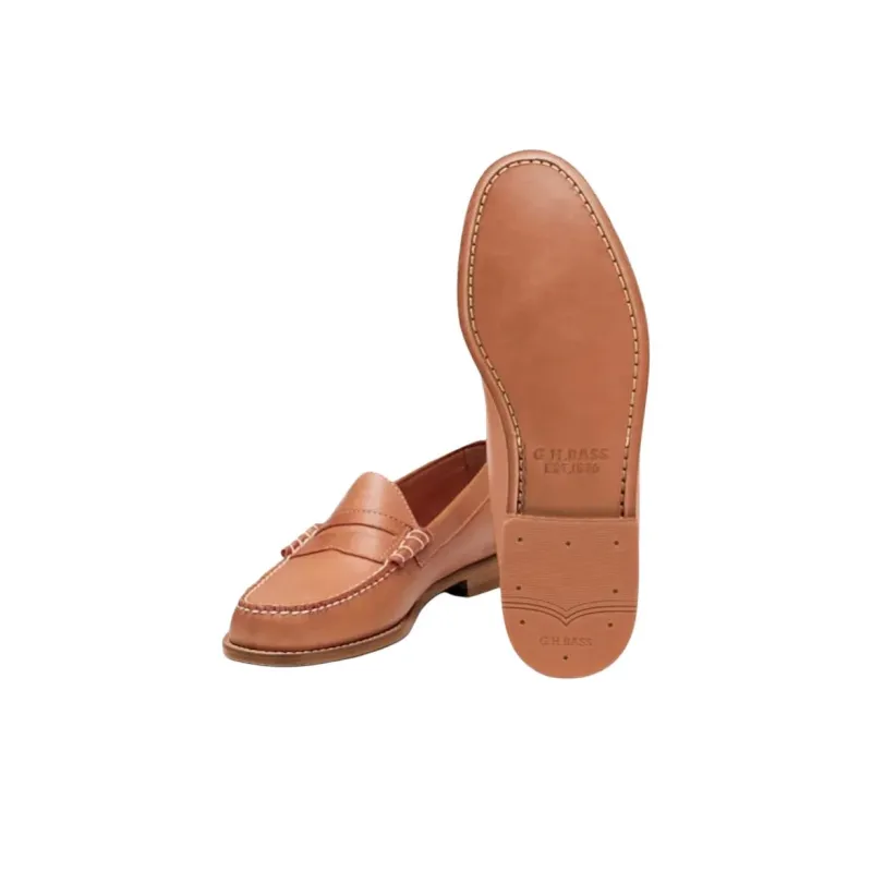 G.H. Bass & Co. Larson Artisanal Weejuns Loafers Men's Tan-5