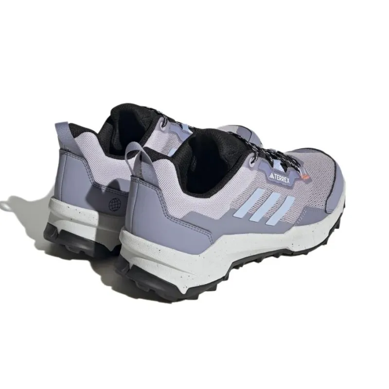 Adidas Terrex Ax4 Cushioning, Wear Resistant Low Top Hiking Shoes Women's Purple Blue-3