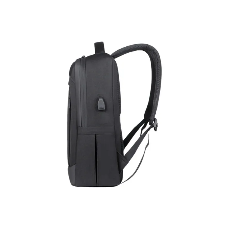 PULUWIRR Oxford Short Business Trip Stylish Lightweight Backpack Regular Unisex Black/Dark Gray/Light Gray/Blue-2