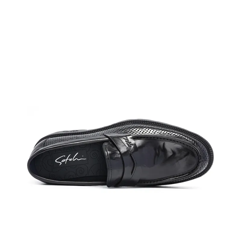 Satchi Loafers Men Black-3