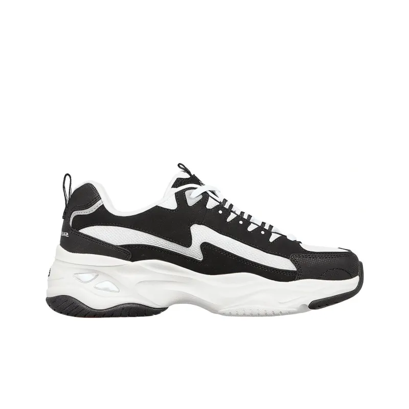 Skechers D'lites 4.0 Black/White Women's-1