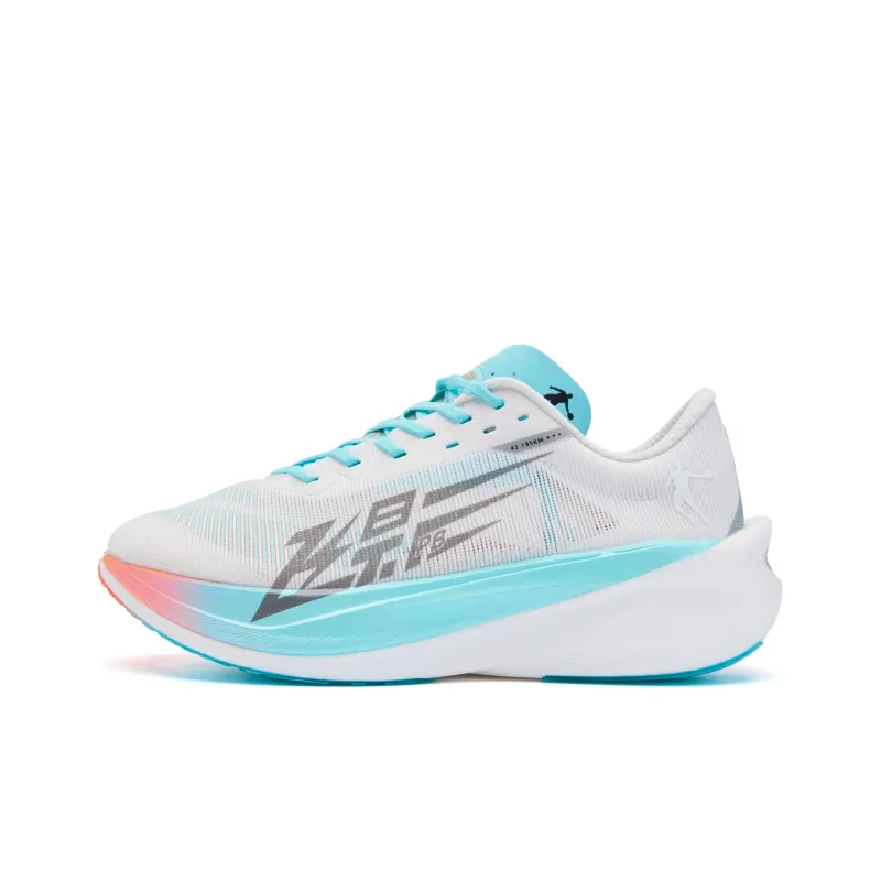 QIAODAN Flying Shadow PB4.0 Cushioning Anti-Slip And Wear-Resistant Low-Top Marathon Running Shoes Women's Jordan White-0