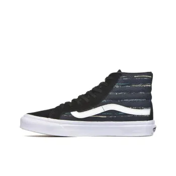 Vans Sk8 Hi Slim Italian Weave Black