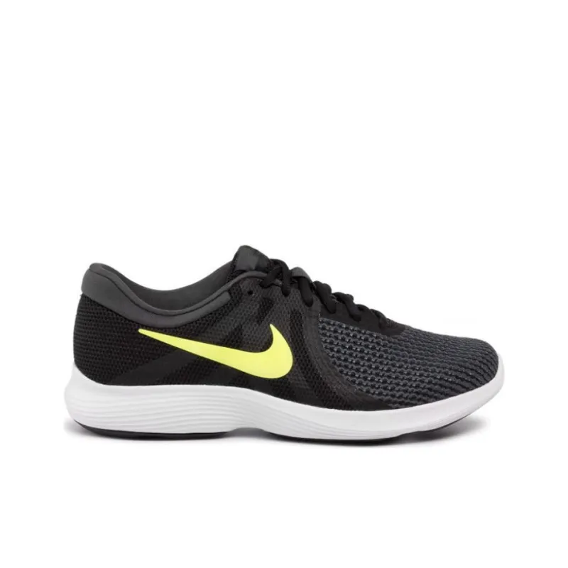 Nike Revolution 4 Low Top Black/Yellow-1