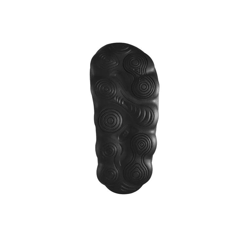 SHANLINLIANG WhiteNoise EVA Quiet Abrasion Resistant Slide Slippers Unisex Black-5