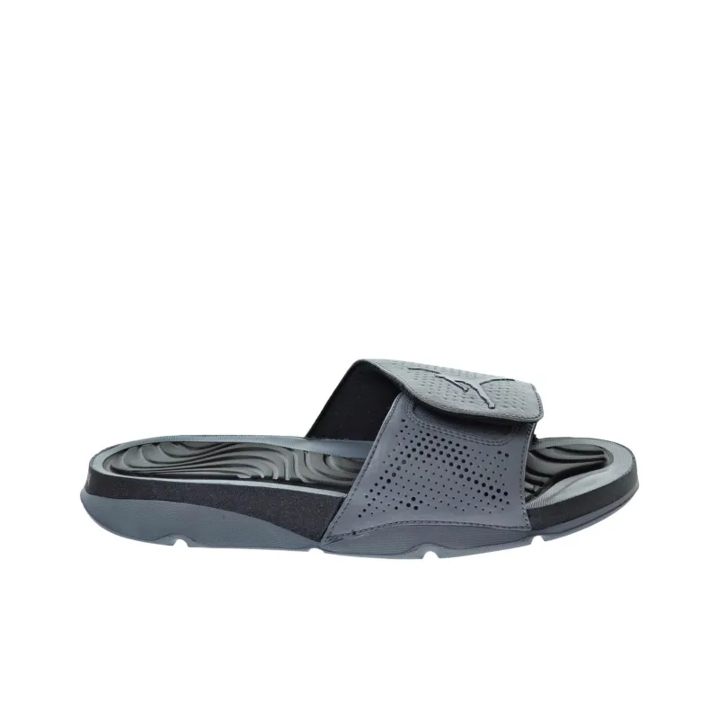 JORDAN Hydro 5 Slides BlackGrey 'Black Grey'-1