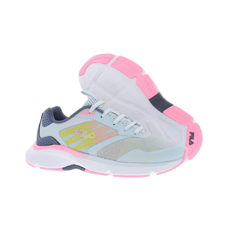 FILA Cushioning Lightweight Low Top Running Shoes Women's Gray-4