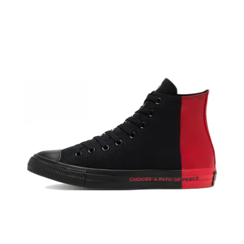 Converse Chuck Taylor All Star Hi Seek Peace Black Red