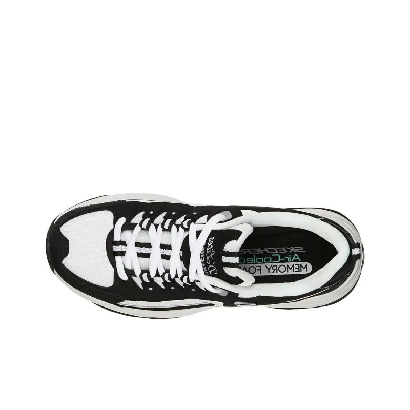 Skechers D'lites 4.0 Black/White Women's-3
