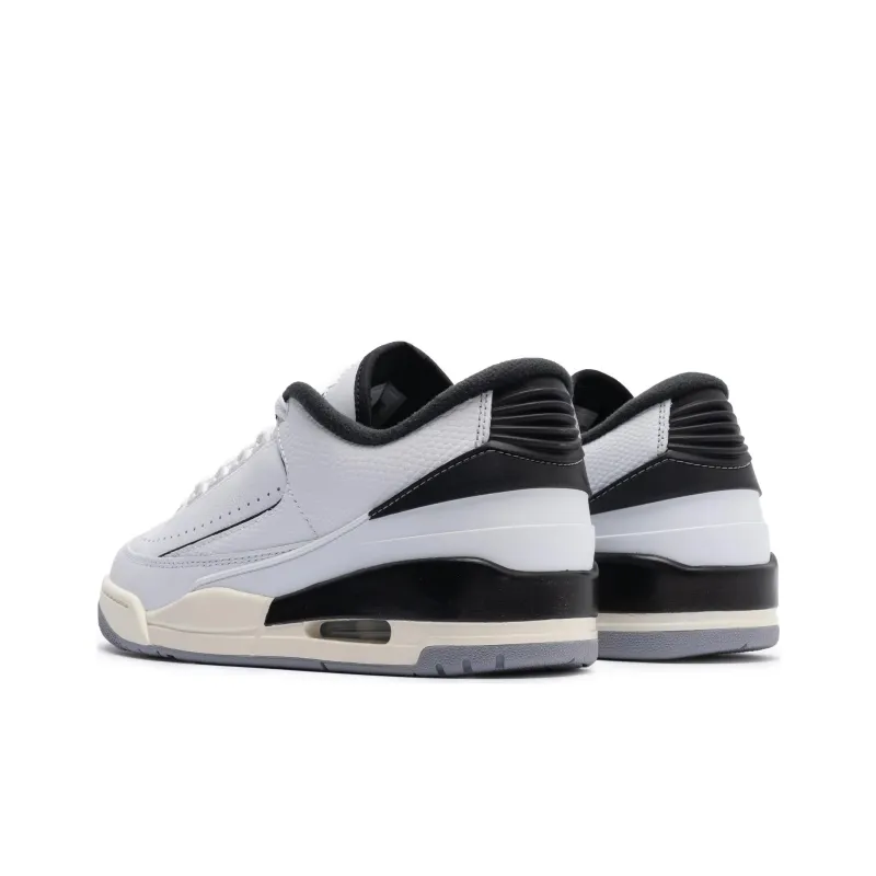 JORDAN 2/3 White Black-1