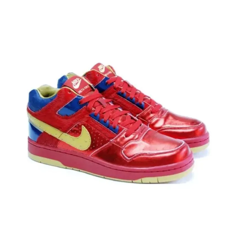 Nike Delta Force Mid Red Gold-3