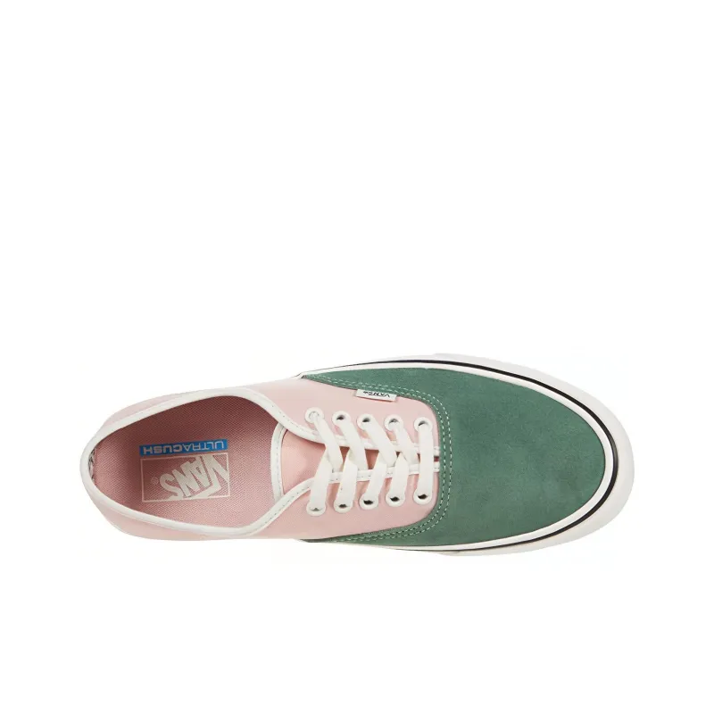 Vans Authentic Durable Lightweight And Breathable Low-Top Skateboard Shoes Unisex Pink Green-2