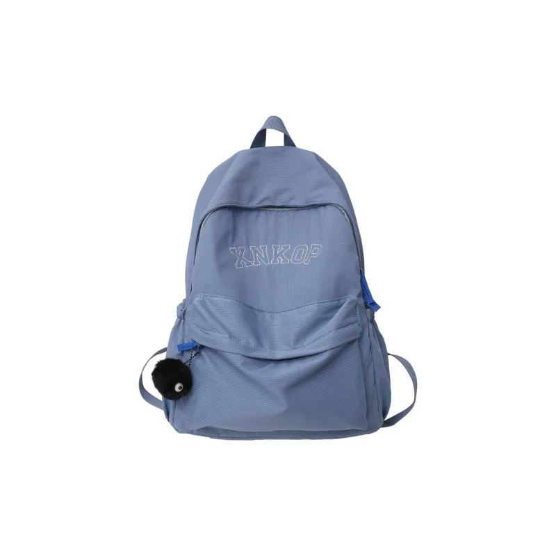 KAMLUI Nylon Backpack Unisex White/Black/Khaki/Blue-27