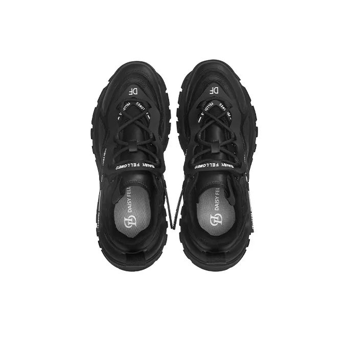 Daisy Fellowes Devil One Chunky Sneakers Unisex Low Top Black-5