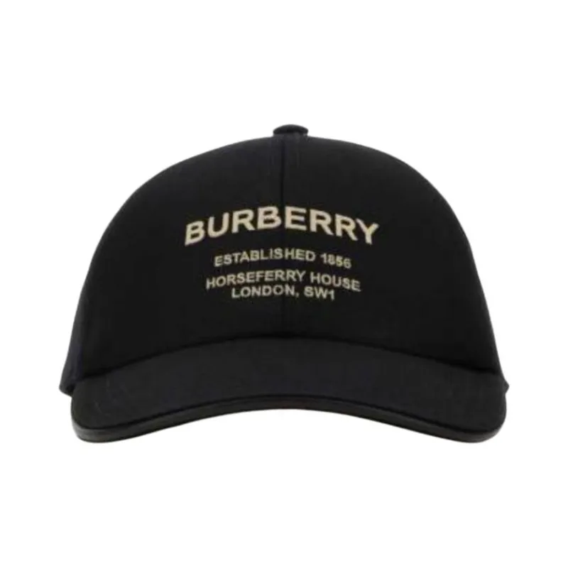 Burberry Logo-Detailed Baseball Cap-1