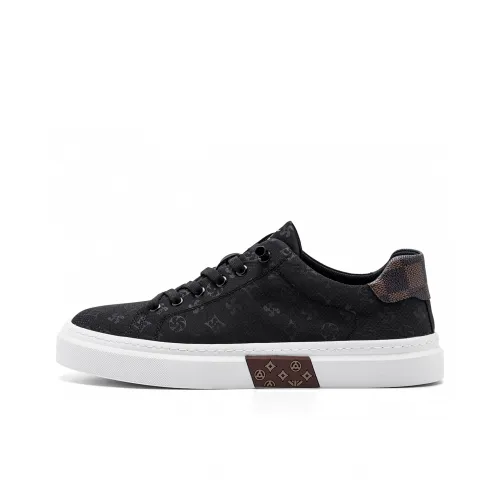 SEPTWOLVES Canvas Shoes Men Low-Top