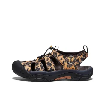 Gravity Free x KEEN Newport Retro Abrasion Resistant River Trekking Shoes Men's Brown Black