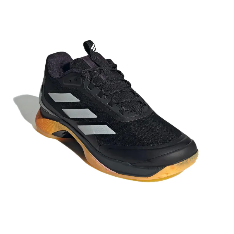 Adidas Avacourt 2 Anti Slip Wear Resistant Low Top Tennis Shoes Women's Black White-2