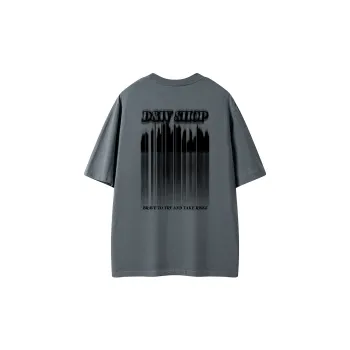 D&W T Shirts Unisex Dark Gray