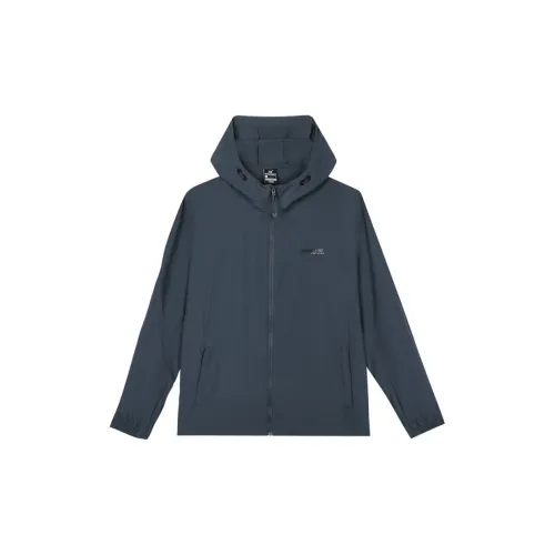 361° Trench Coat Men's Jet Black