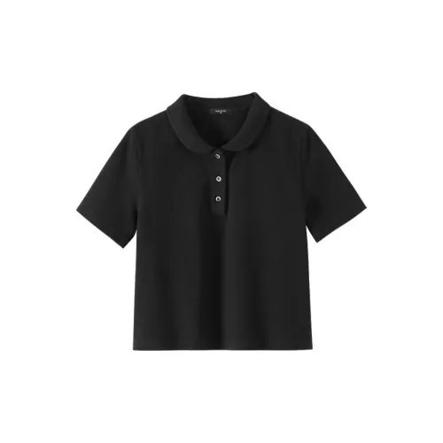 Hacikis Polo Shirts Women's Runway Black