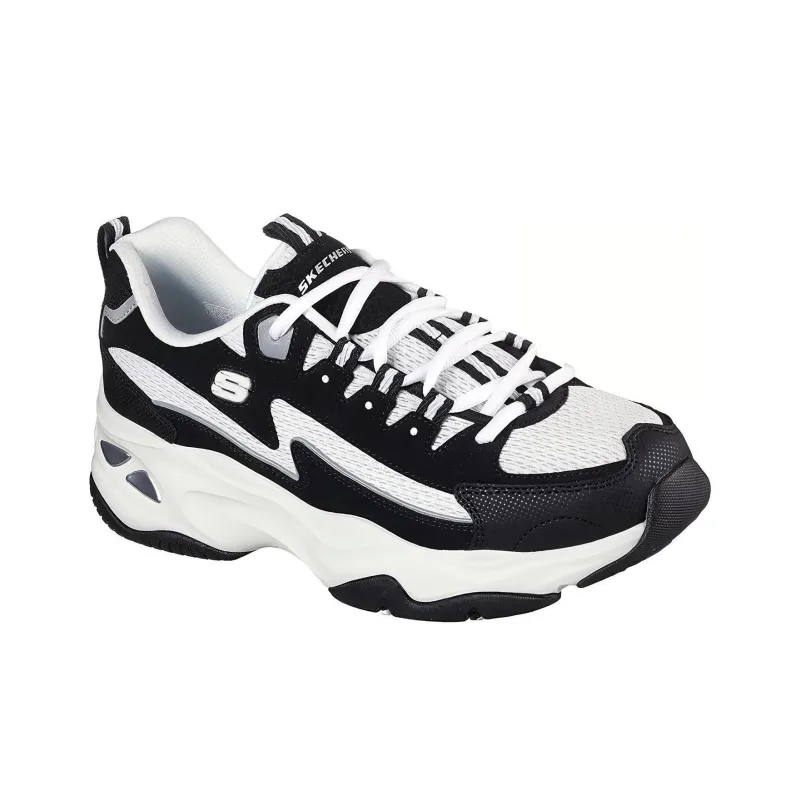 Skechers D'lites 4.0 Black/White Women's-2