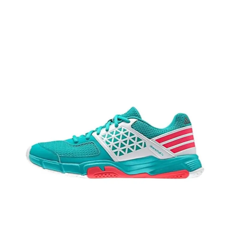 Adidas Adizero Uebers-Chall F4 Cushioning Wear-Resistant Low-Top Badminton Shoes Men's Blue-0