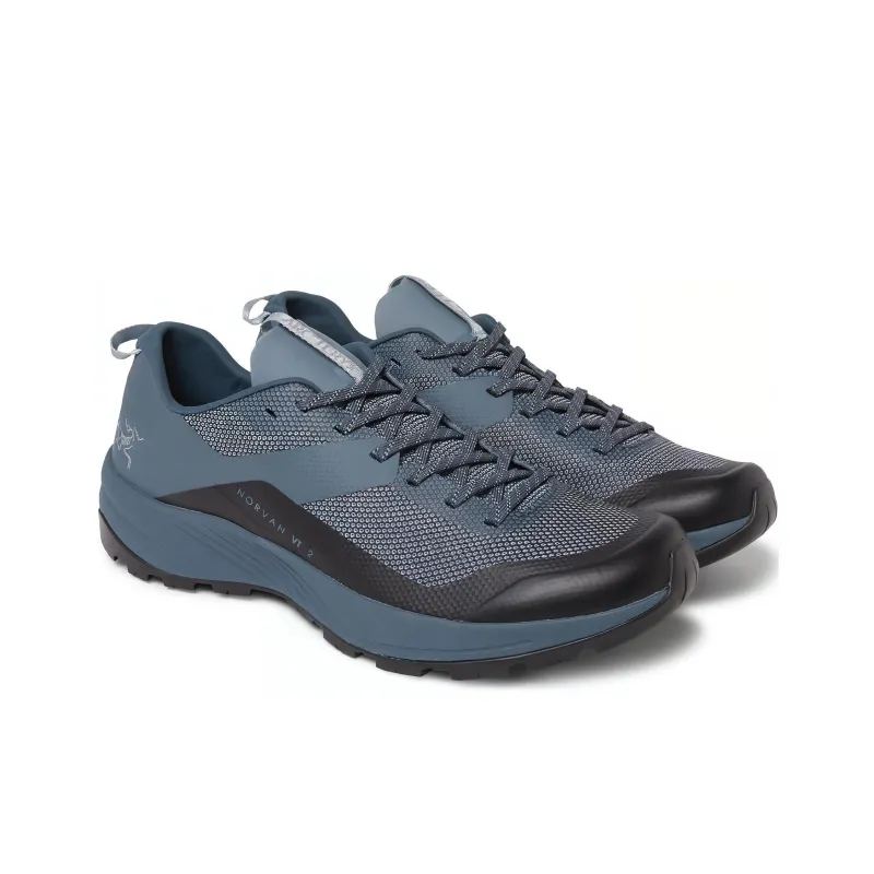 Arcteryx Norvan VT 2 Mesh Cushioning, Wear Resistant Low Top Hiking Shoes Men's Blue-2