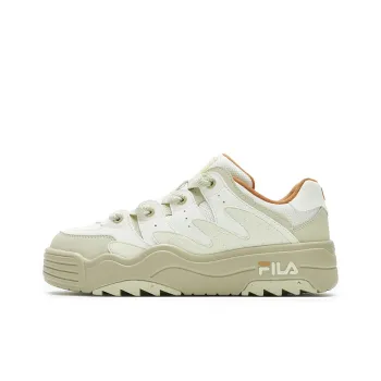 FILA Rosetta Anti Slip Wear Resistant Low Top Skateboard Shoes Women's White Yellow