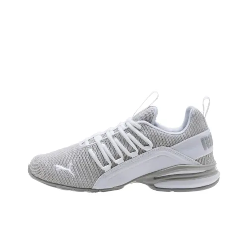 PUMA Axelion Running Shoes Men Low-Top Gray/White