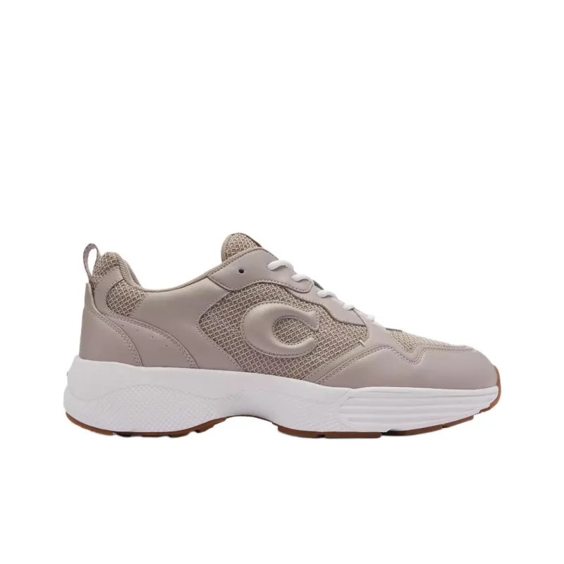 COACH Strider Low-Top Casual Shoes Men's Gray-1
