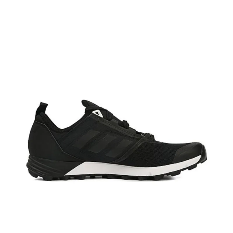 Adidas TERREX AGRAVIC SPEED Anti Slip Wear Resistant Low Top Hiking Shoes Men's Black White-1