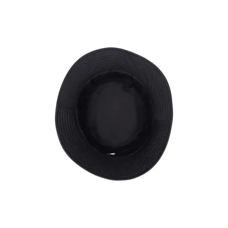 KANGOL Synthetic Leather Bucket Hats Unisex Black-3