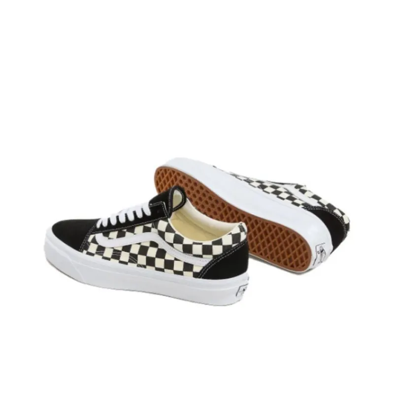Vans Old Skool 36 Lx Checkerboard White Black-4
